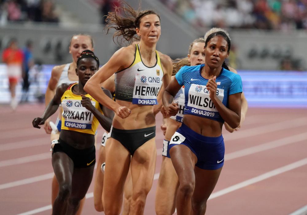 News Ajee' Wilson Takes First Steps As 800m Favorite; U