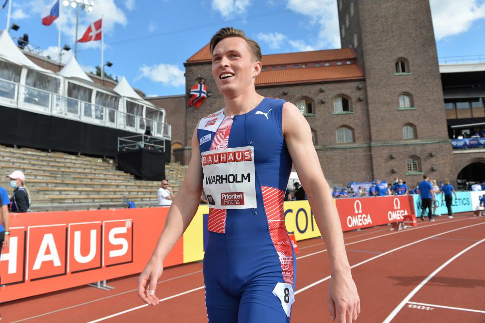 Dyestat Com News Karsten Warholm Breaks World Record In 400m Hurdles With 46 70