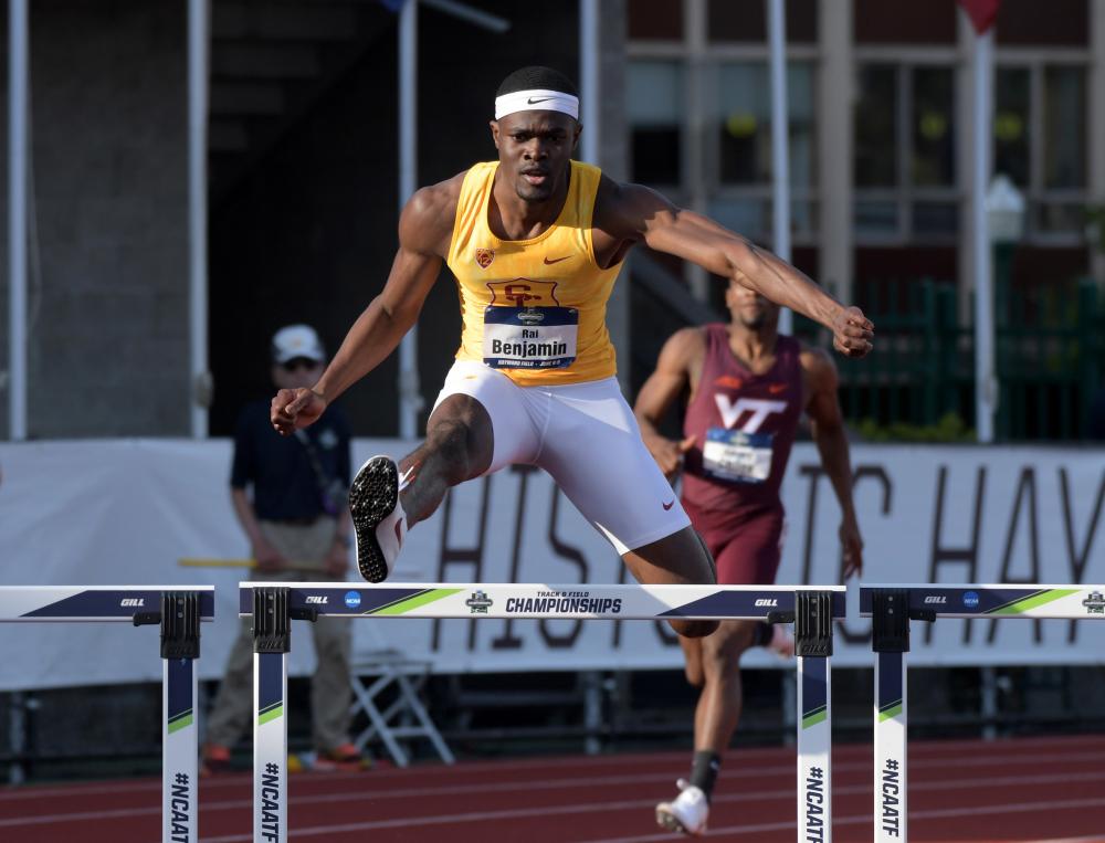 News Benjamin Won't be Dancing With Samba This Year in 400Meter Hurdles