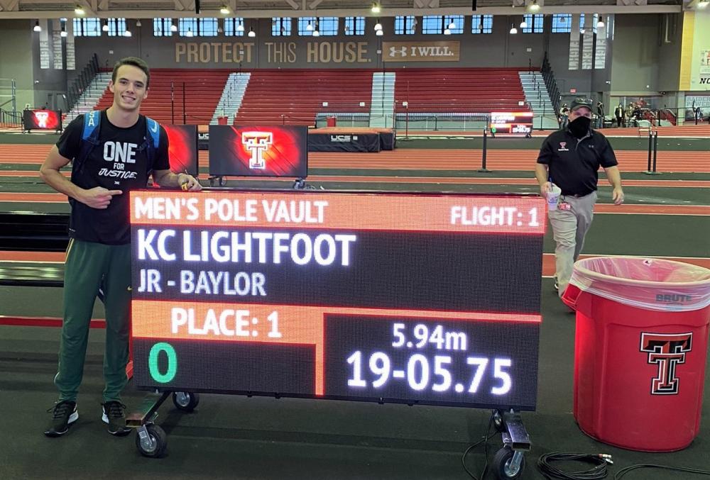 News Baylor's KC Lightfoot Reaches Rarefied Air With