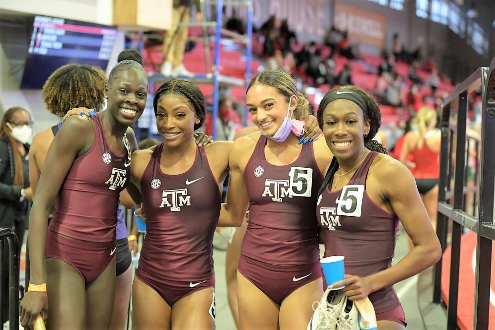 News Athing Mu Taking Memorable Start to Texas A&M Career All in Stride